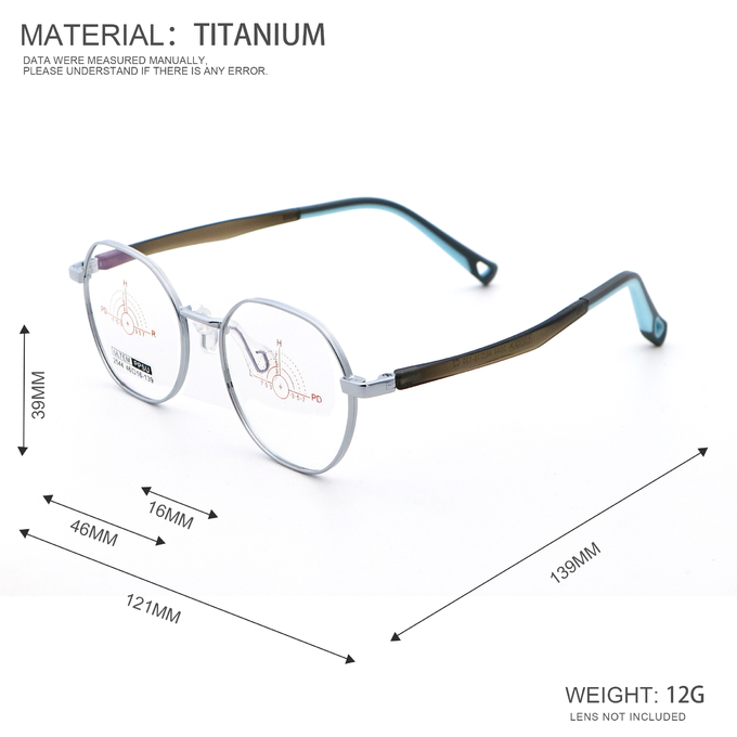 Fashion Hypoallergenic Metal And PPSU Kids Eyeglasses LF 2544