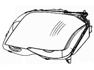 Quality 2048208859 Headlight for MERCEDES-BENZ GLK-CLASS (X204) wholesale