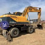 Origin Korea 210W-9 Used Hyundai Wheel Excavator 210W-9 Wheel Excavator