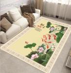 New Style 3D Chinese polyester Fiber Living Room Floor Carpet Special Style