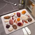 Expansion Air Stone Bathroom Floor Mat Cartoon Pebble Diatom Mud Floor Mat