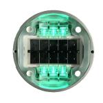 Roadway Safety Cat Eyes Glass Solar Flashing Road Studs for Highway Illumination