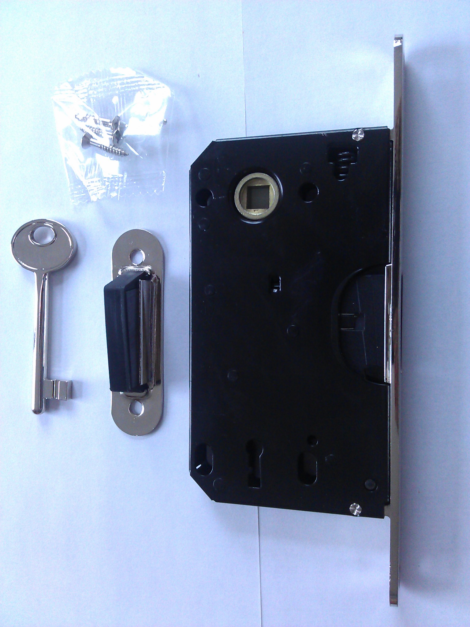 Key Open Commercial Mortise Lock Cylinder For Interior Wooden Door Swing Door