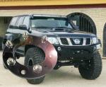 20mm Forged Billet Aluminum Wheel Spacers Bolt Pattern 6x5.5" For NISSAN PATROL