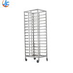 RK Bakeware China-32 Trays Double Oven Rack Baking Tray Trolley / 304 Stainless