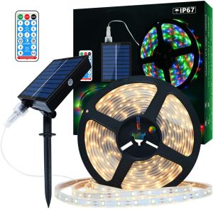 Quality 2835 Dimmable Solar LED Tape Lights , Multiscene Solar Powered LED Strip Lights wholesale