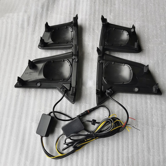 ISO9001 Yellow And White Car Driving Light For Isuzu Dmax 2021