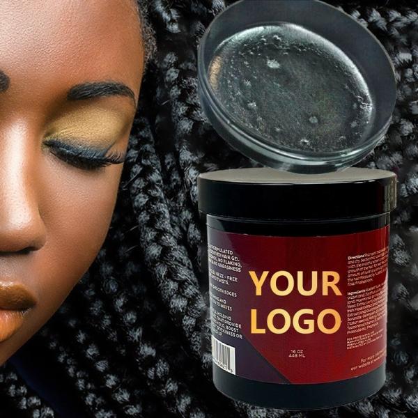 Mustache Suitable Whole Sale Loc N Twist Hair Gel for Extreme Hold and Glitter
