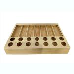 Customized Wooden Display Stand Lipstick Counter Display Rack for Specialty
