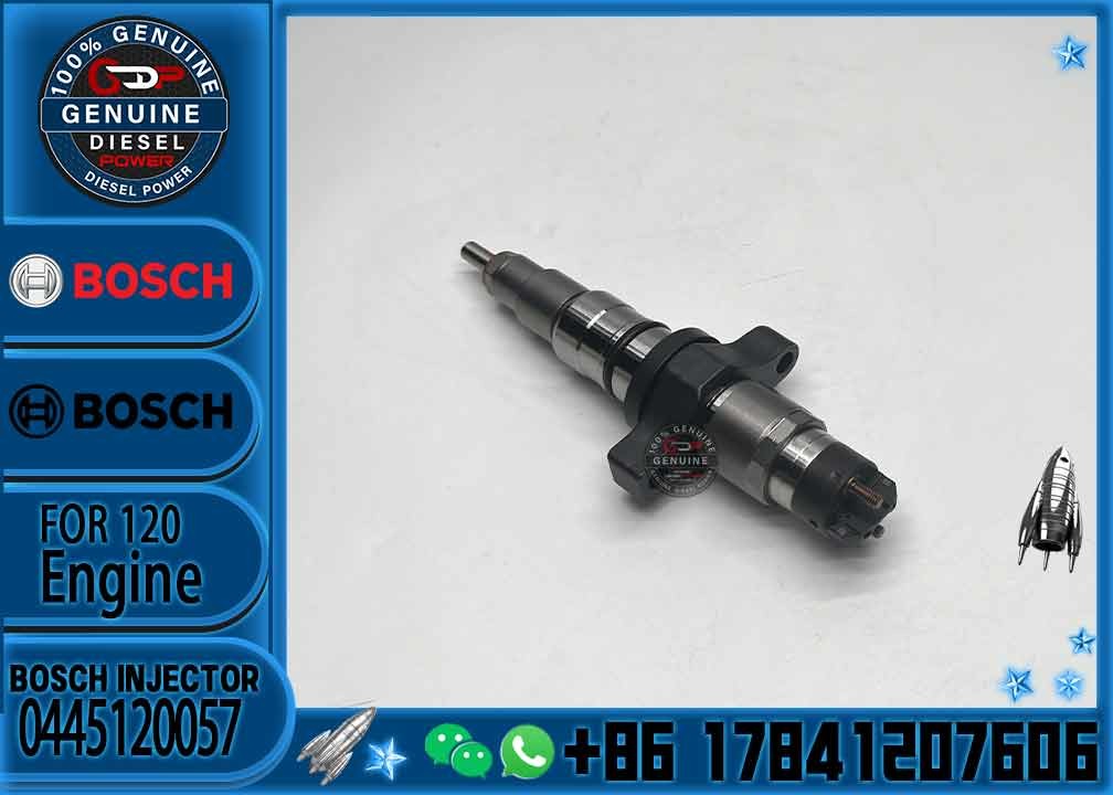 0445120057 0986435552 Common Rail Fuel Injector For Cu-mmins Engine QSB6.7 0 445 120 057 2854608 504091505 for I-VECO Re
