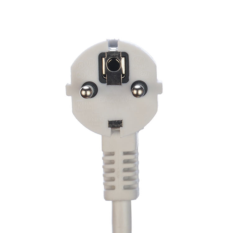 Residential / General-Purpose European Power Extension Board with Surge Protection and 4 Independent Switch Outlets