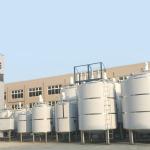Cylindrical Stainless Steel Tanks For Milk Processing Storage