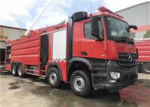 Quality CCC 6x4 Drive 6000L Water 95km/H 265kw Foam and Water Dual Funciton Fire Truck wholesale