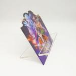 Fine Workmanship Acrylic Cell Phone Stand 4 Color Printed Anime Design