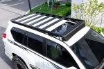 Roof Mount Black Powerder Coated Aluminium Roof Rack Luggage Cargo Carrier for