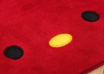 100% polyester Wholesale factory home design anti -slip hello kitty area rugs