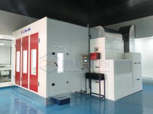 Quality Diesel Engine Auto Painting Oven Car Infrared Spray Booth With 40pcs LED Lamps wholesale
