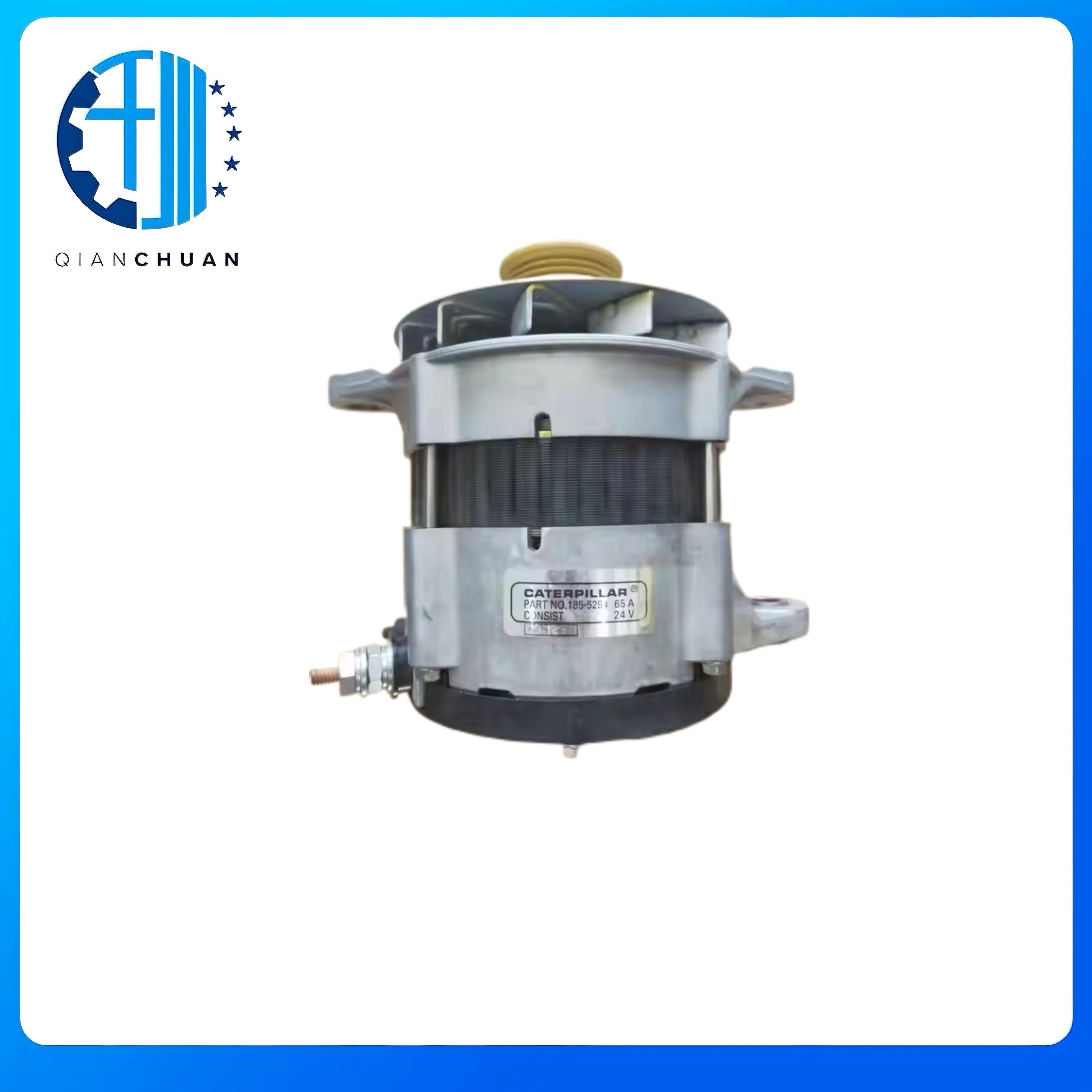 Alternator 185-5294 for Caterpillar C7 C9 C15 C18 Excavator Engine Spare Parts for Machinery Construction