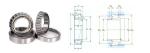15*35*11.75mm Chrome Steel 30202 Tapered Roller Bearing