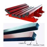 UHMW PE Capped Conveyor Impact Bars 100*55mm 100*75mm Impact Buffer Bar