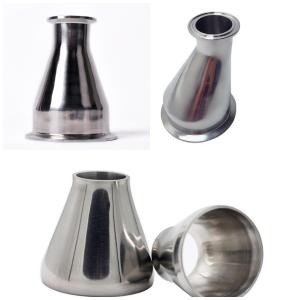 Quality Free Sample Sanitary 304 316L Stainless Steel Reducing Concentric/ Eccentric Pipe Reducer wholesale