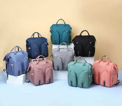 Outdoor Activity Nursing Mother Travel Bag With USB OEM ODM