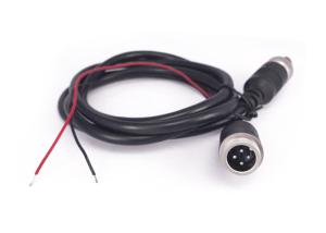 Quality Car Waterproof Rear View Safety 4 Pin Backup Camera System Aviation Cable wholesale