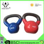 Colorful Smooth Surface Fitness Equipment Kettlebells With Excellent Performance