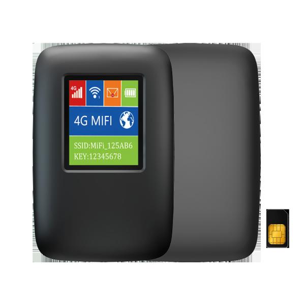 2700mAh-3000mAh 4G Lte MiFi Router 150Mbps 4G Mobile WiFi Hotspot 15 Devices