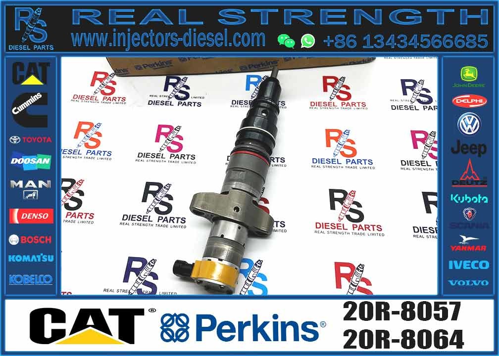 Excavator C7 Engine Diesel Fuel Injector 387-9430 3879430 20R-8057 For CAT C7