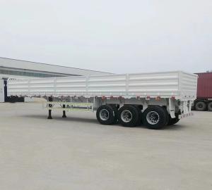 Quality 12 Tire Multifunctional Side Wall Fence Cargo Semi Truck Trailer with Fuwa / BPW Axle wholesale