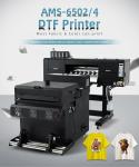 CMYKWWWW Inkjet Printing Machine for DTF Pet Film 24inch T-Shirt Direct to Film