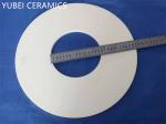 500mm Machining Alumina Ceramic Rings White 89HRA For Tubes