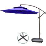 Outdoor Canopy Round Roman Umbrella with LMS-02 Aluminum Frame and 360 Degree