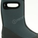 Black 32EU Neoprene Waterproof Rain Boots For Kids Warm