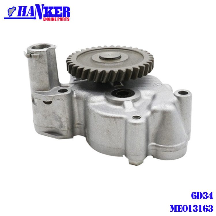 ME013163 6D34 6D34T Engine Parts Oil Pump For Mitsubishi Japanese Engine Parts