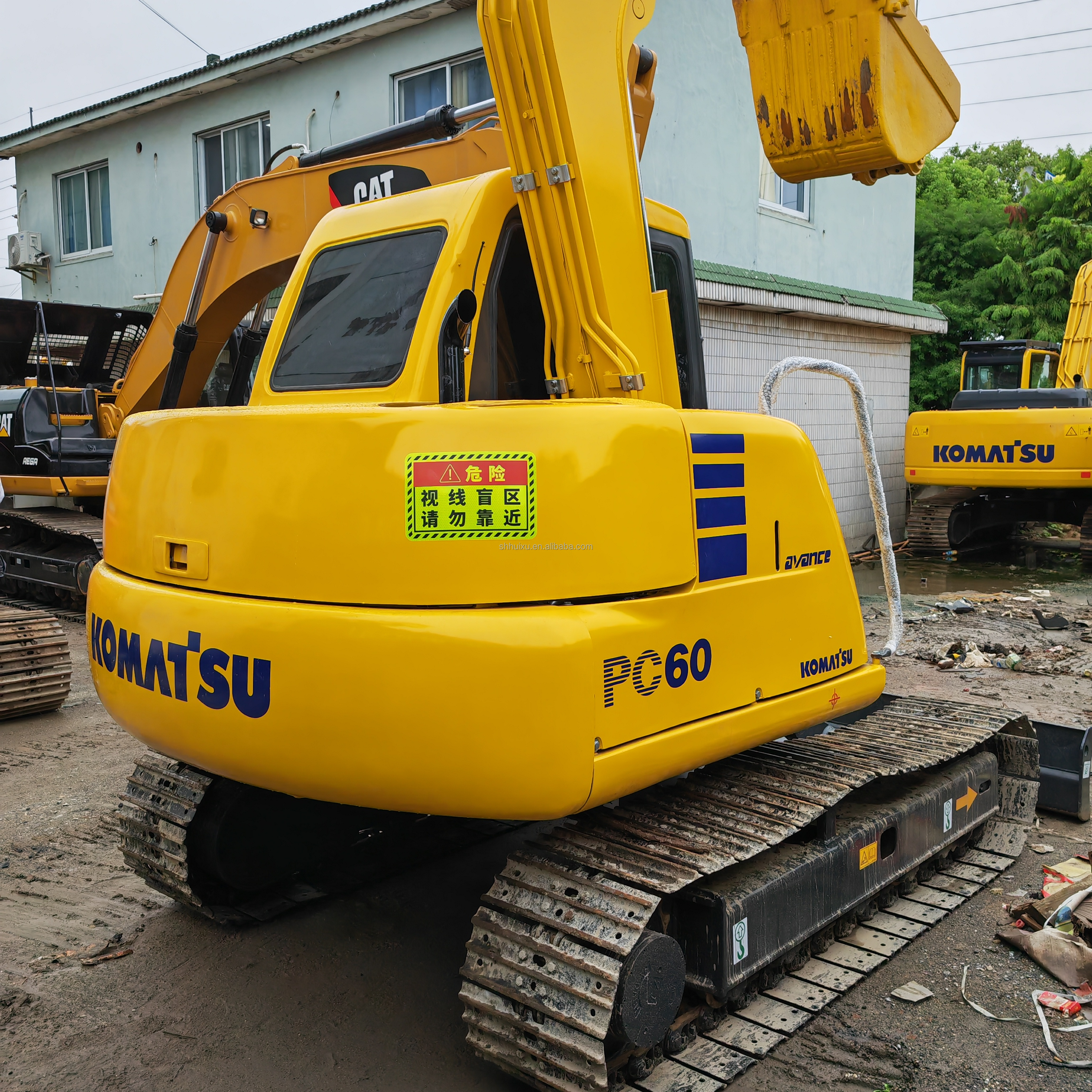 Secondhand digger construction machines Komatsu PC60 Japan original for sale Komatsu used cheap Excavator