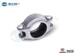 Flexible Grooved Pipe Coupling , 76M Stainless Steel Grooved Pipe Clamps