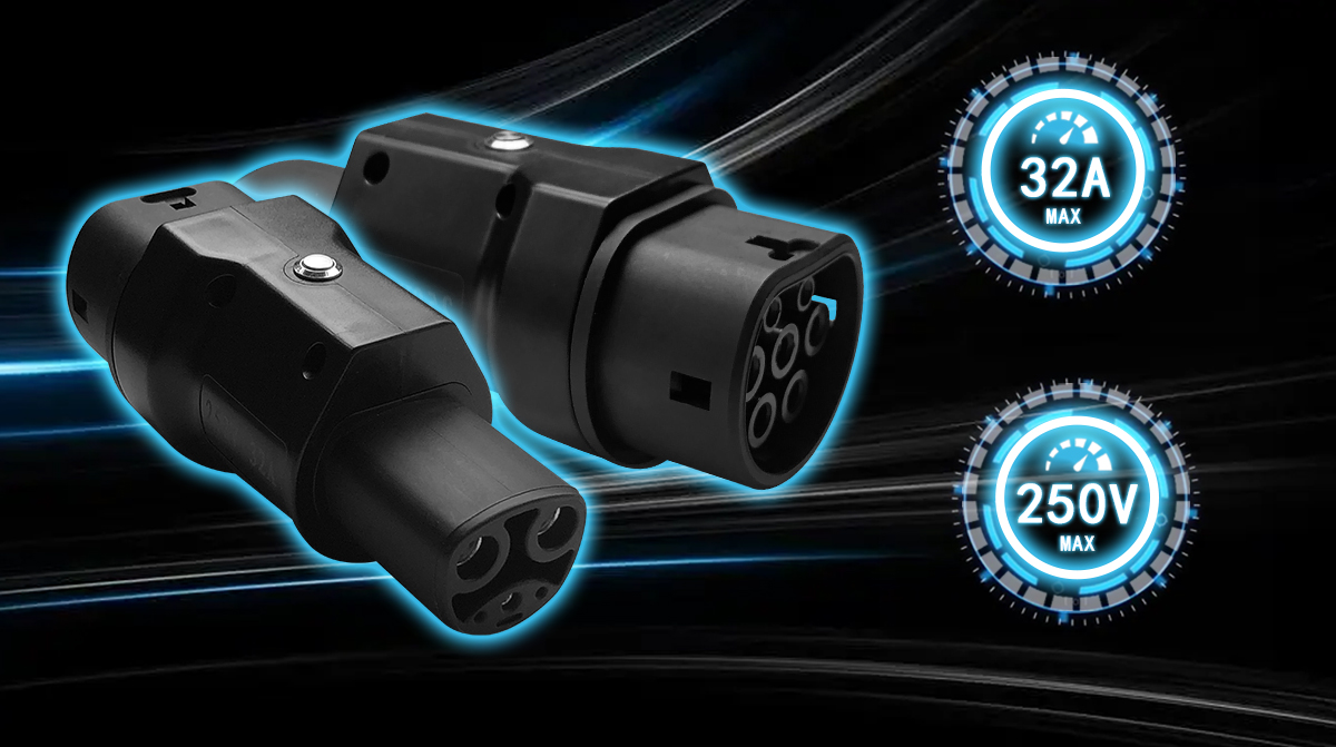 7KW Input Voltage 220v GBT to Tesla EV Charge Adapters Chargers ev charger connector gbt charging pile to tesla car ev adaptor