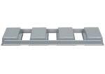 RK Bakeware China Foodservice NSF 1000g Glazed Aluminum Loaf Pans Aluminized