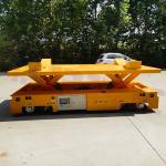 Heavy Duty 12 Tons Omni Directional Paper Coil Transfer Trolley