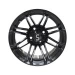12*7 Inch Alloy Golf Cart Wheels For Club Car Ymh Ezgo Golf Cart