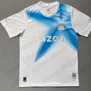 Quality OEM ODM Football Team Jersey Fan White Polyester Jersey wholesale