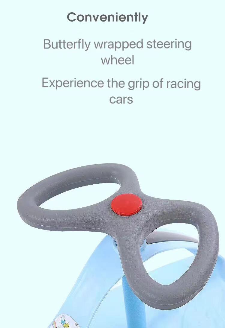 CE Balance Car For Children Without Pedal 1-2-3 Year Old Baby Car Scooter for Toddlers