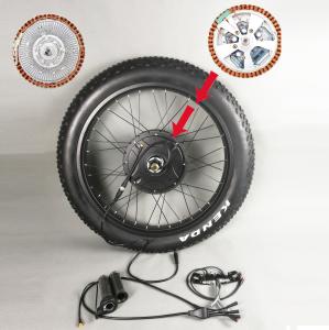 Quality Brushless gearless motor for 48V 1500W bicycle motor kits wholesale