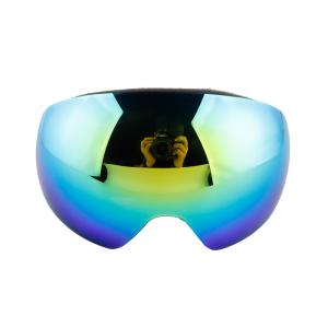 Quality Youth Mirrored Ski Goggles , Reflective Snow Goggles With FDA FCC Certificates wholesale