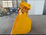 18 Ton Excavator Swivel Bucket , Tilting Ditching Bucket 0.83cbm For ZX180