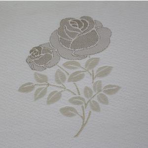 Quality Moisture Proof 200gsm Polyester Jacquard Knitting Fabric With Rose Pattern Printed wholesale