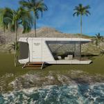 Economical Movable Prefabricated Capsule Room Hotel Garden Pod Prefabricated