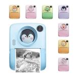 Multilingual ABS Kids Digital Cameras Dual Lens Instant Print